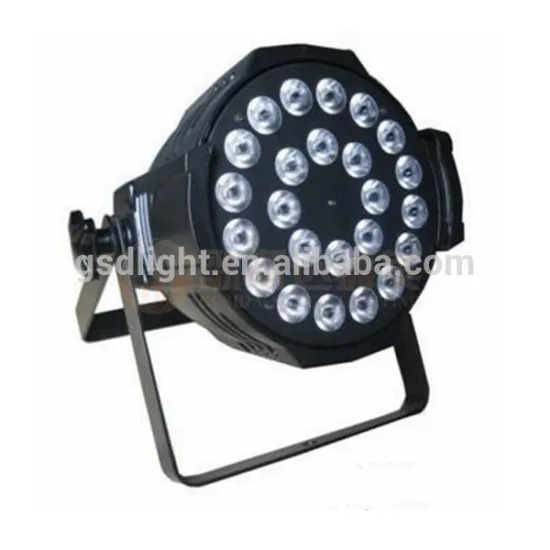 multi-color high power 3w rgbw led par light / 24pcs led wedding wash light