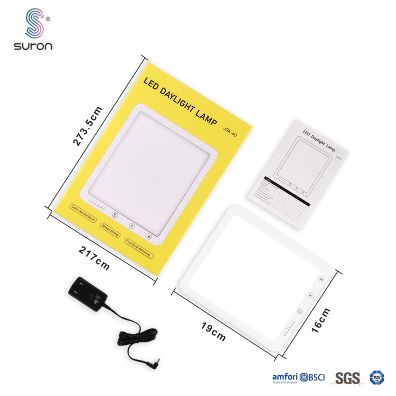 Suron Sad Light 10000lux LED الطاقة