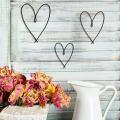 Metal Heart Wall Art Decor