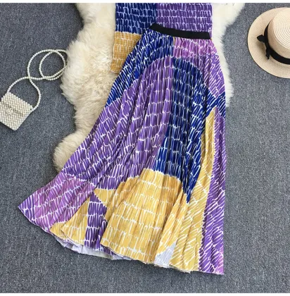 Custom Miyake Pleated Casual Suit Set for Women - LE1302
