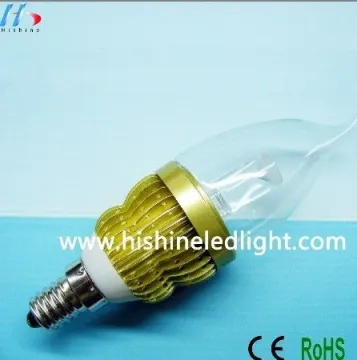 High Brightness Led Spot Light Bulb , Glass Tea Light