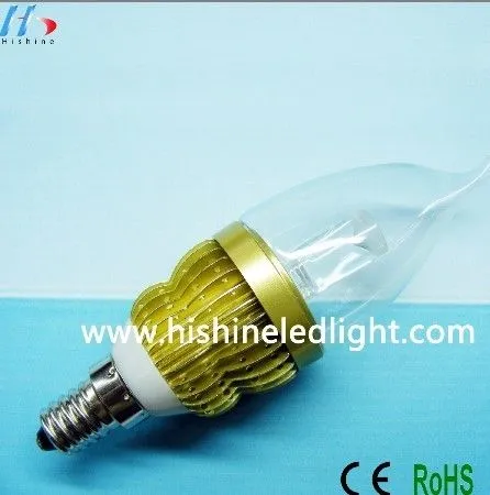 Black Led Spot Light Bulb Easy Installation 3w