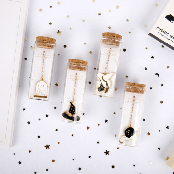 Ownday Custom Magic Girl Gold Plated Bookmark Pendant