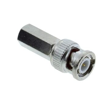 Adaptateur de connecteur CCTV BNC Plug RF RF COAX pour les systèmes de surveillance