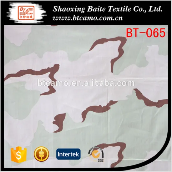 China supplier Polyester cotton Herringbone camouflage fabric for army uniform hoodie shirts BT-065