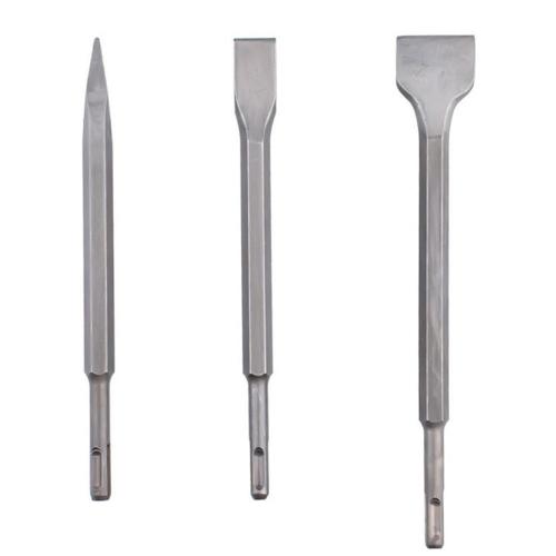 3st Multifunktion Flat Chisel Point Chisel Set