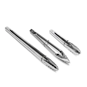 Camping BBQ Fruit Clips Salad Bread Tong Clamp Utensils