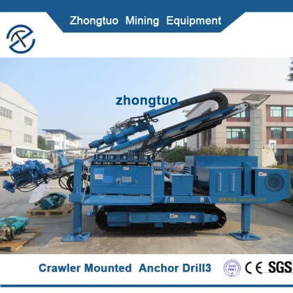 Crawler Mounted Anchor Drilling Rig|For rock mine drilling anchor cable hole construction crawler mounted anchor drilling