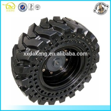 solid rubber tire for industrial vehicle