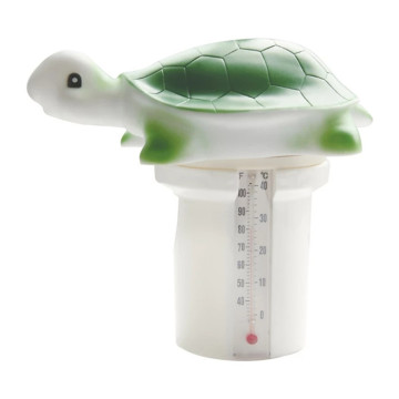 Tortoise Pools Automatic Tortoise ที่มีตัวยึดแท็บเล็ตที่มีคลอรีนและเครื่องวัดอุณหภูมิสำหรับอ่างน้ำร้อนและสปา