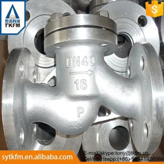2015 TKFM hot sale city water supply pipeline use a105n aluminum swing check valve