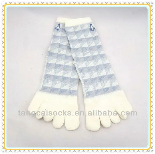 funny men's five toe separators socks