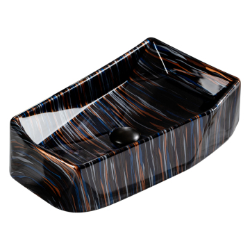 Portable Electroplated Art Basin for Salons & Hand Washing