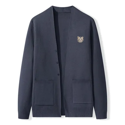 Crewneck Knitted Sweater Men