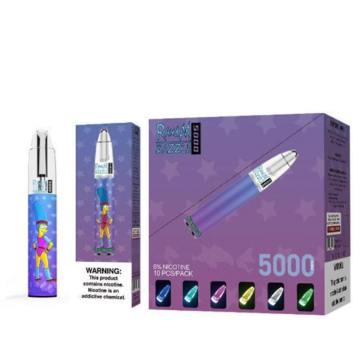 Randm Dazzle LED 포드 일회용 vape 펜 5000puffs