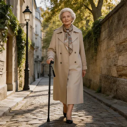 Jinda Lightweight Carbon Fiber Folding Cane