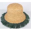 Sombrero del sol de moda de las damas/sombrero de paja de ala ancha/sombrero de playa