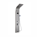 Smart Wall-Mounted LED Shower Panel with Stainless Steel Rain Shower Head