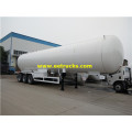 60000L 25ton Propane Usafirishaji Semi Trailers