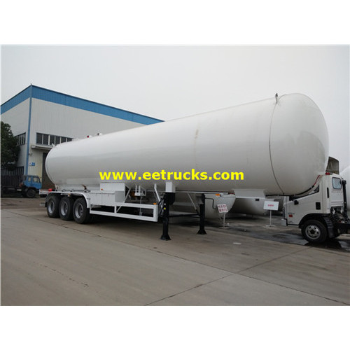 60000L 25 tấn Propane Giao thông vận tải Semi Trailers