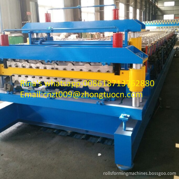 steel sheet roof sheet roll forming machine line 22