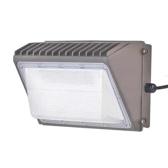 ELD DLC Certified 100W/120W Outdoor Wall Pack LED Light Fixtures: Die-Cast Aluminum, IP65 Waterproof Design