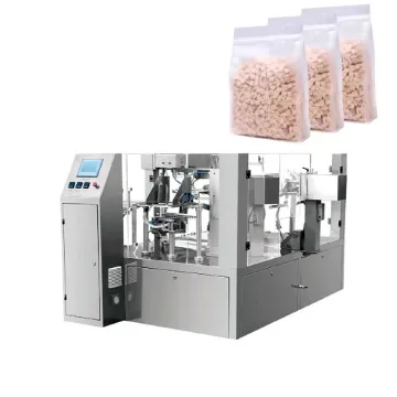 Gloex High-Efficiency Stand-Up Pouch Pet Snack Packaging Machine: Optimizing Productivity in Pet Food Packaging