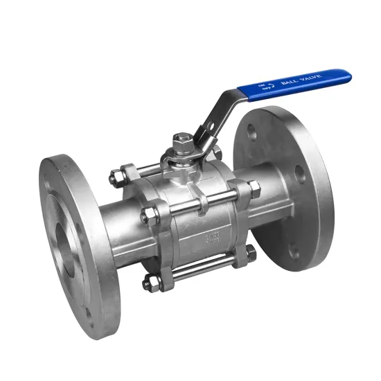 ATEX 3 pc flange ball valve manual