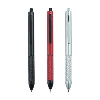 High Quality 4-in-1 Multifunction Metal Gel Pen with Custom Logo