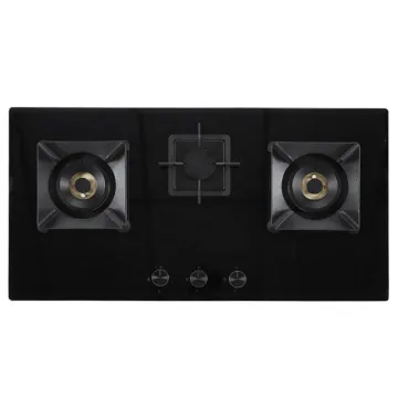 kitchen appliances gas cooker LPG smart gas cooktops glass top battery 3 burner gas stove for kitchen