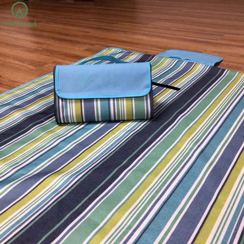 picnic mat waterproof Outerlead Oxford Cloth Picnic Mat 600D 145X180cm Printed Supplier