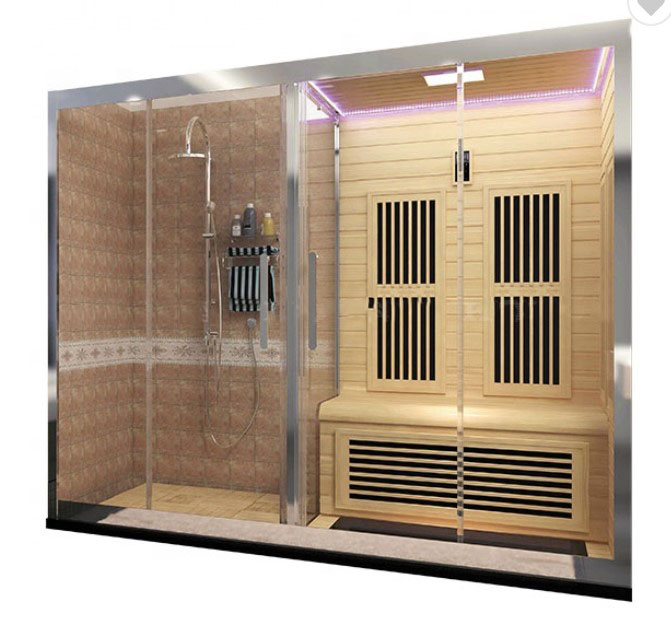 Hot sale far Infrared sauna spa shower room