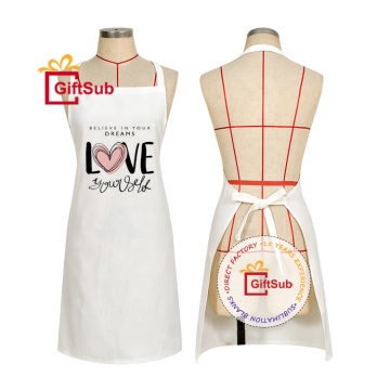 Customizable Waterproof Chef Apron for Home BBQ and Kitchen Use