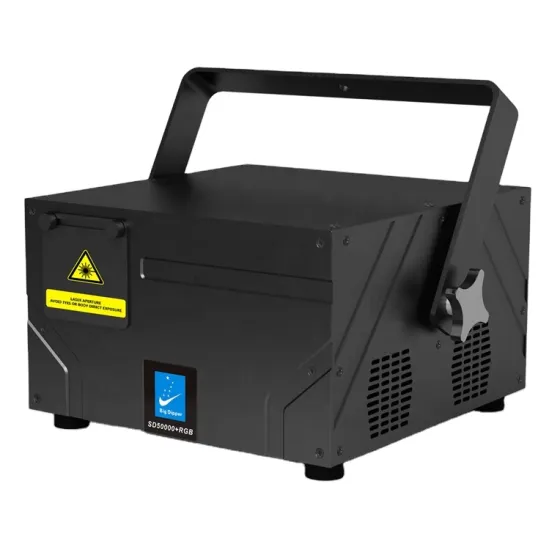 Full color animation club performance 5 watt rgb laser projector stage light