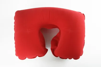 Travel Comfort Kit: Inflatable Neck Pillow & Blanket