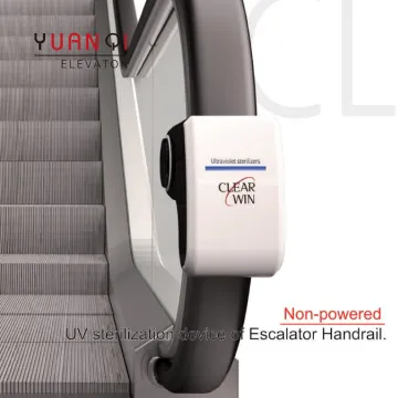 WE CLEAN: Automatic Escalator Handrail Cleaner and Sterilizer