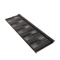 Shingle black and white stone metal roofing tile