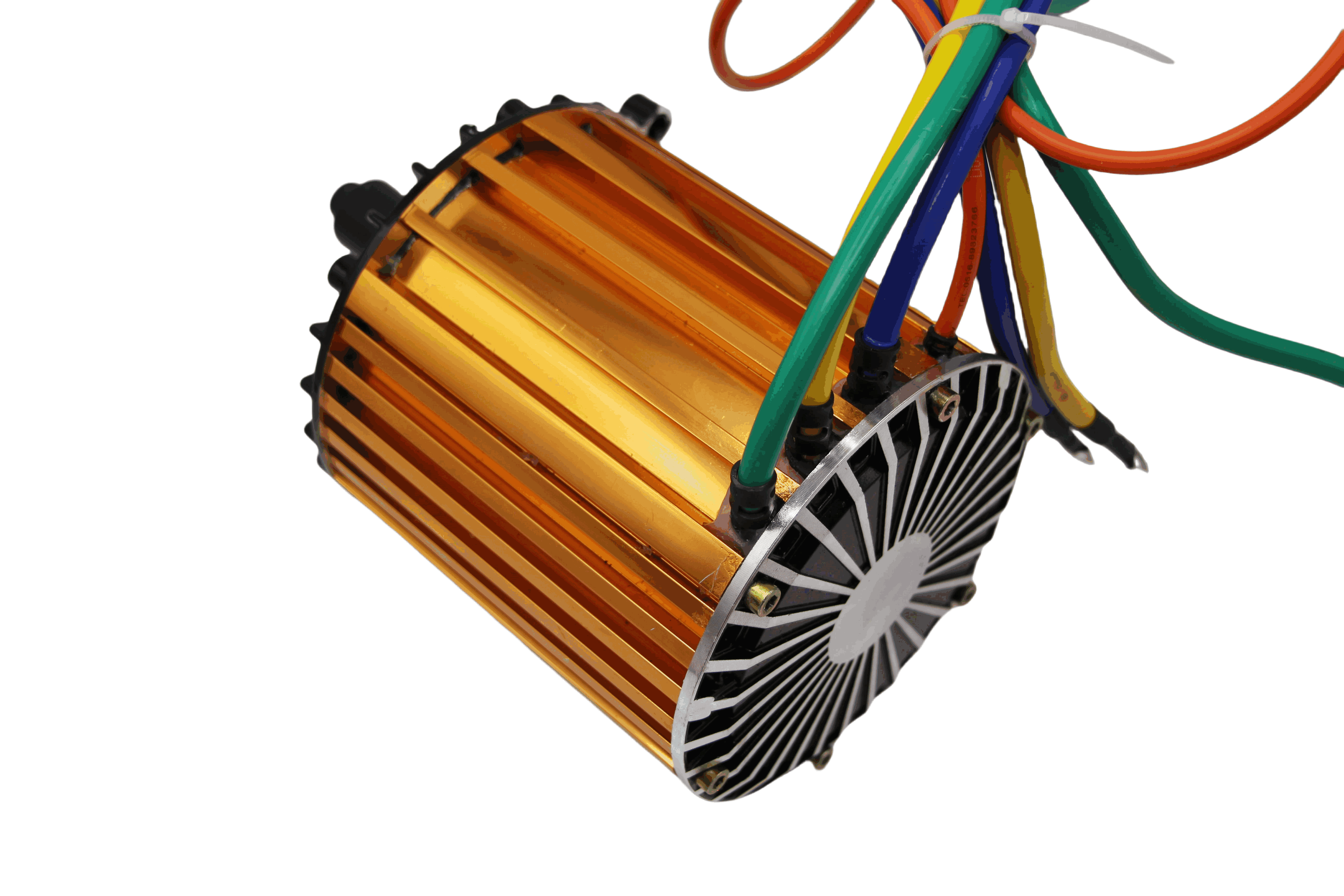 DC motor with three phase design
