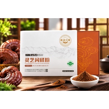Bleskové pudrové produkty Ganoderma Lucidum