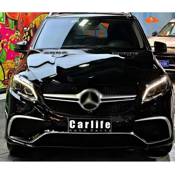 Factory Price Auto Parts Bumpers Body Kit for Mercedes Benz ML Class W166 2012-2015 to GLE63 AMG 2019 Conversion
