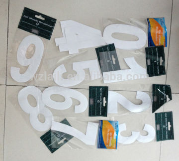 self-adhesive number wheeli been stickers /trash can sticker                        
                                                Quality Choice