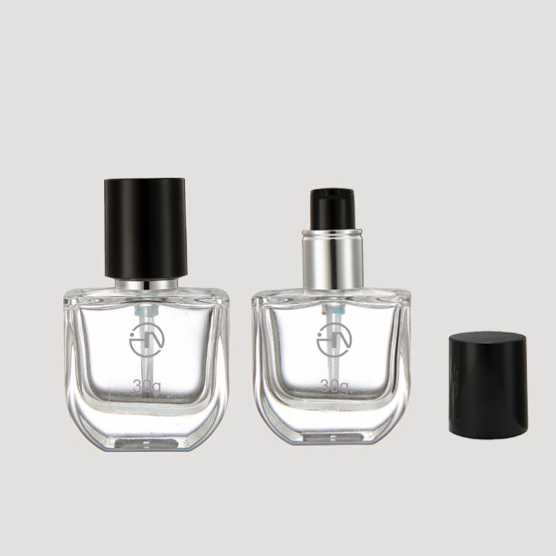 Foundation Glass Bottle with Pump