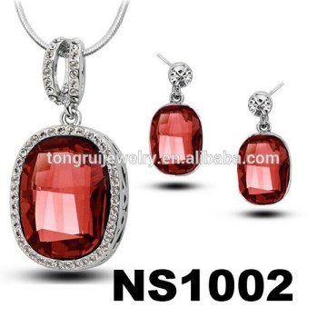 austira crystal necklace and earring sets american diamond necklace sets