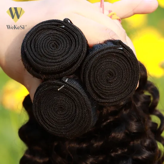 Wekesi Top Raw Virgin Cuticle Aligned Hair,Free Sample Virgin Brazilian Hair Weave,10A Grade Cuticle Aligned Raw Virgin Hair