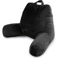 Large Adult Backrest with Arms Lumbar Pillow