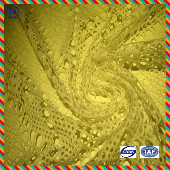 Knit Nylon Spandex Jacquard Fabric for Making Fashionable Garments