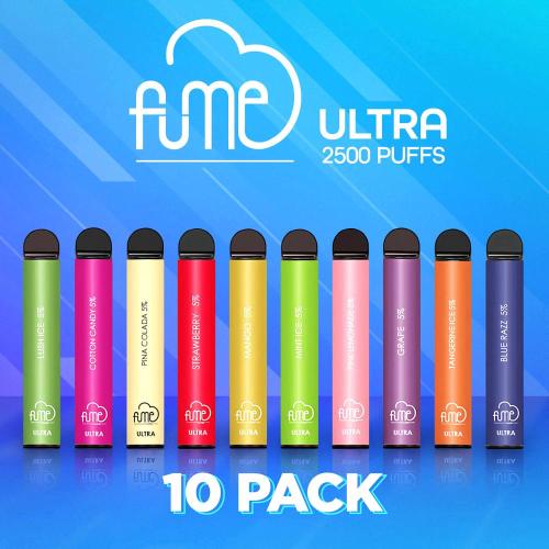 OEM -Logo Fume Ultra 2500 Puffs Einweghütte