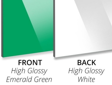 Aluminum Composite Panel 3MM Emerald Green PE Core
