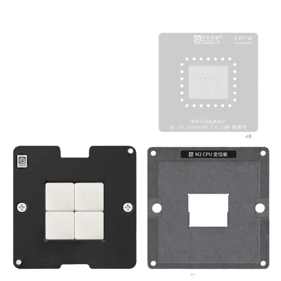 0.15mm CPU BGA Reballing Stencil for M2 Chip