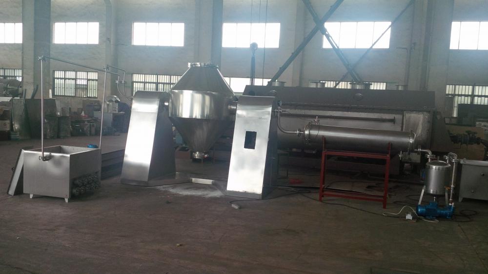 SZG Vacuum Dryer Excellent Quality Plastic Particle Double Cone Rotary Dryer